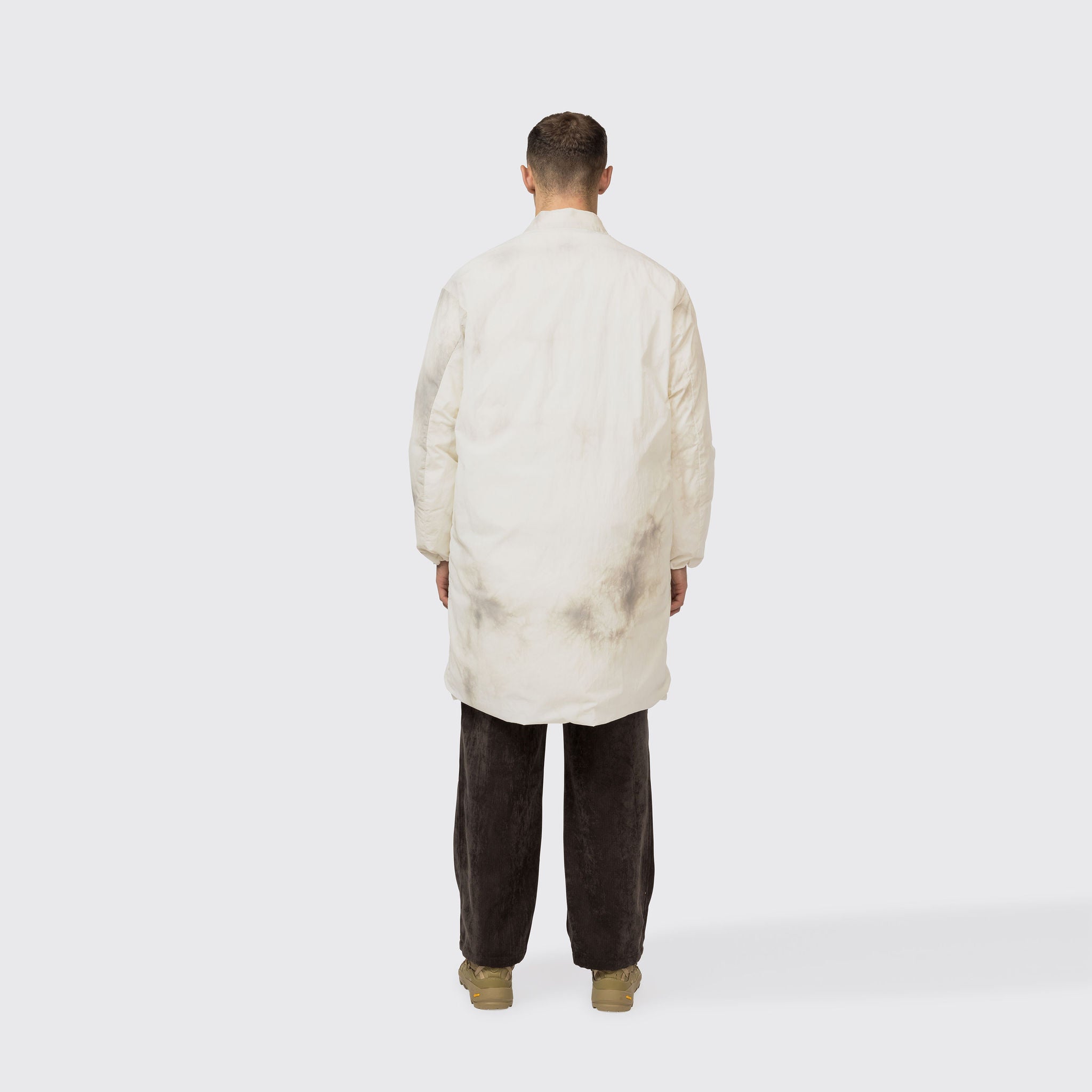 Shibori Dyeing Down Coat - Snow Peak UK