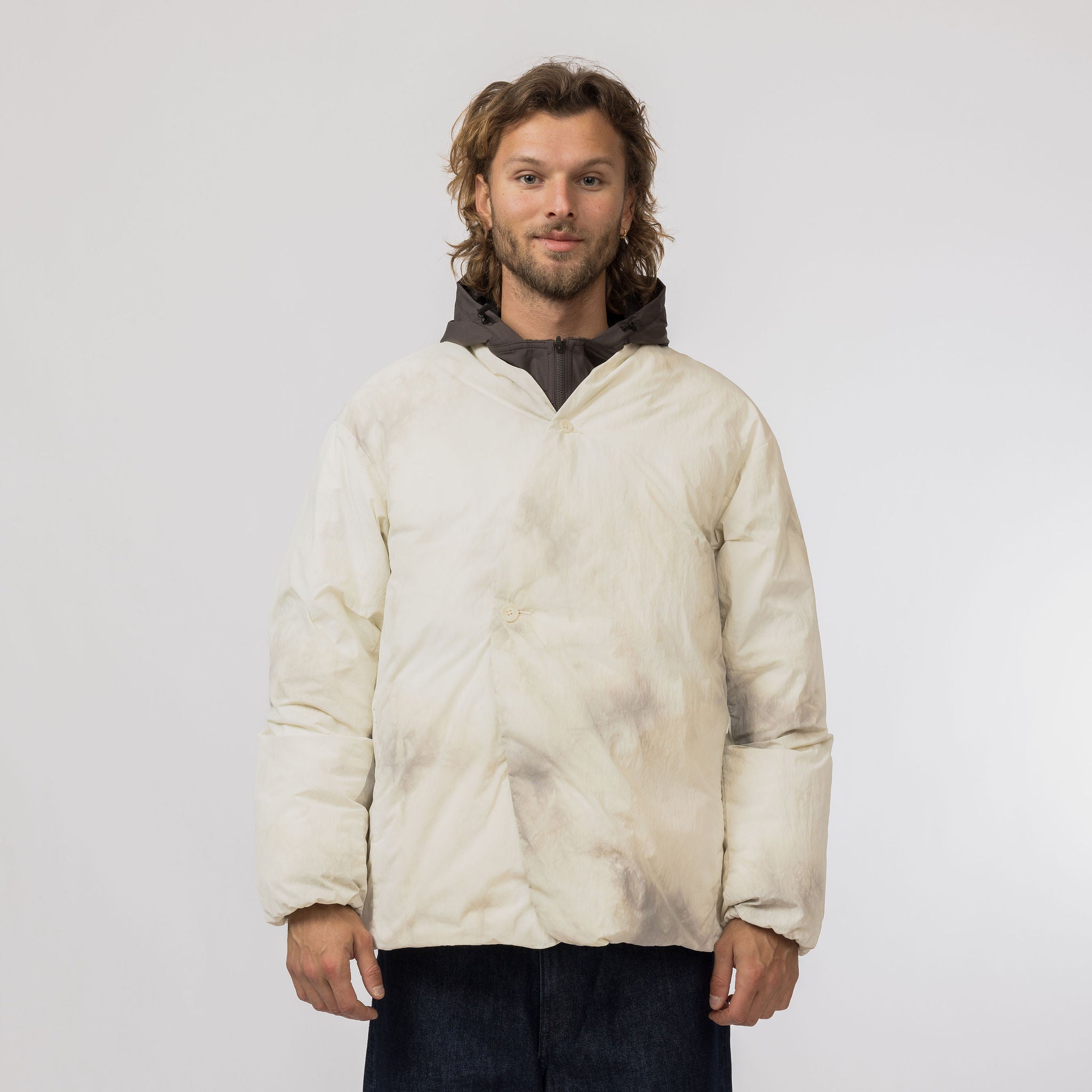Shibori Dyeing Down Jacket - Snow Peak UK