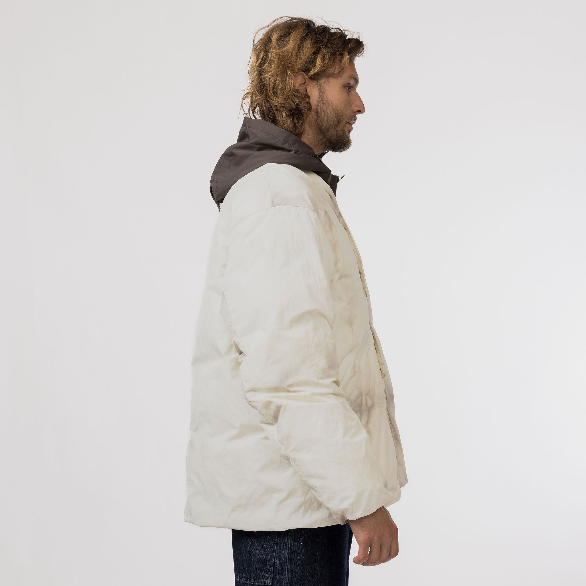 Shibori Dyeing Down Jacket - Snow Peak UK