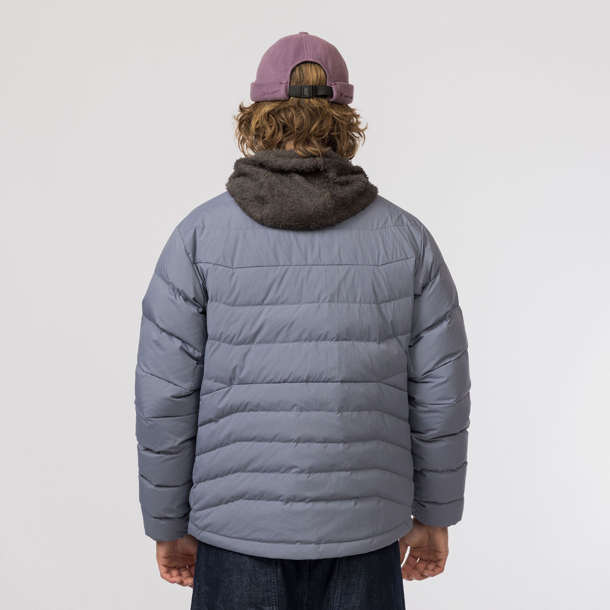 Middler Down Collarless Jacket