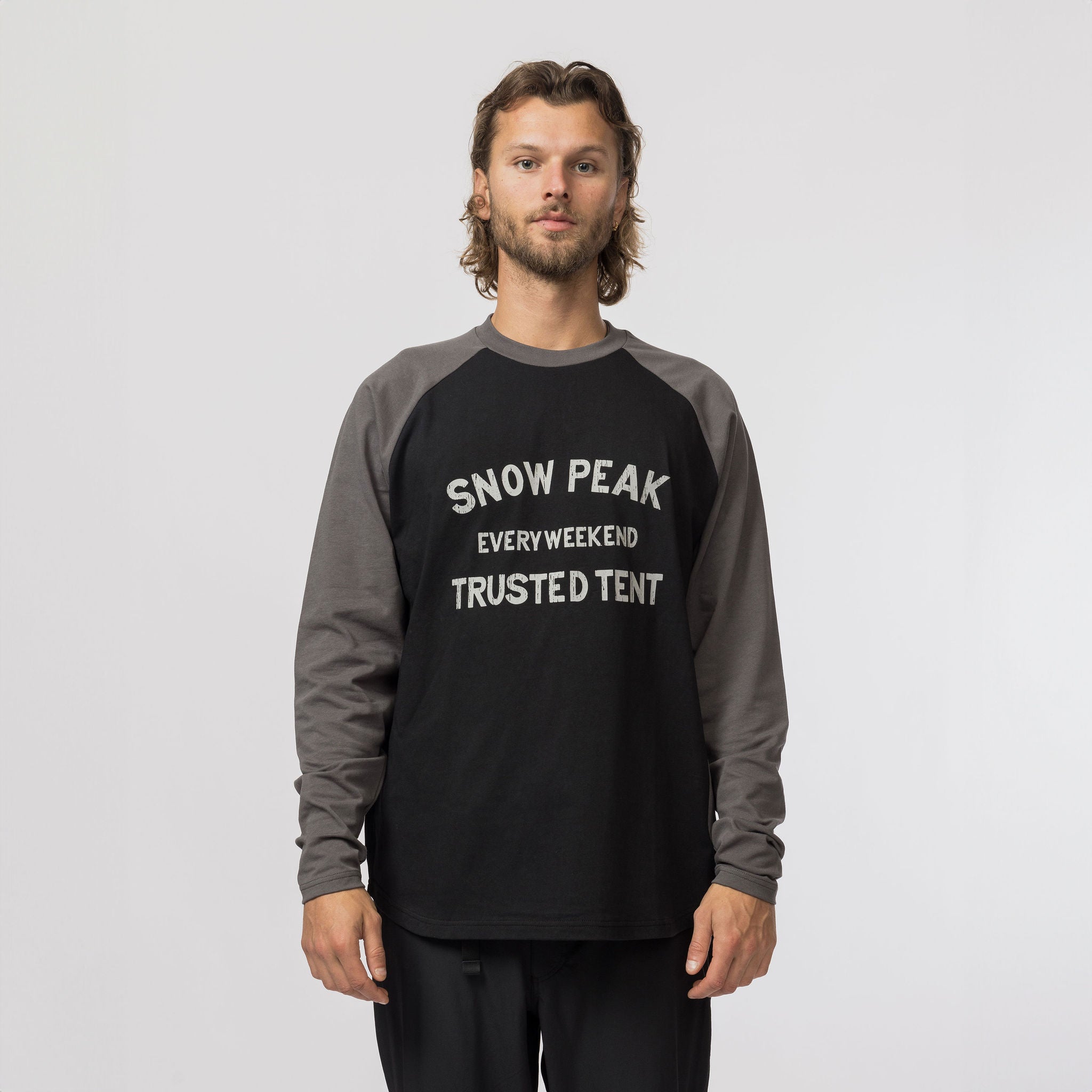Raglan Multi Color L/S T-Shirt - Snow Peak UK