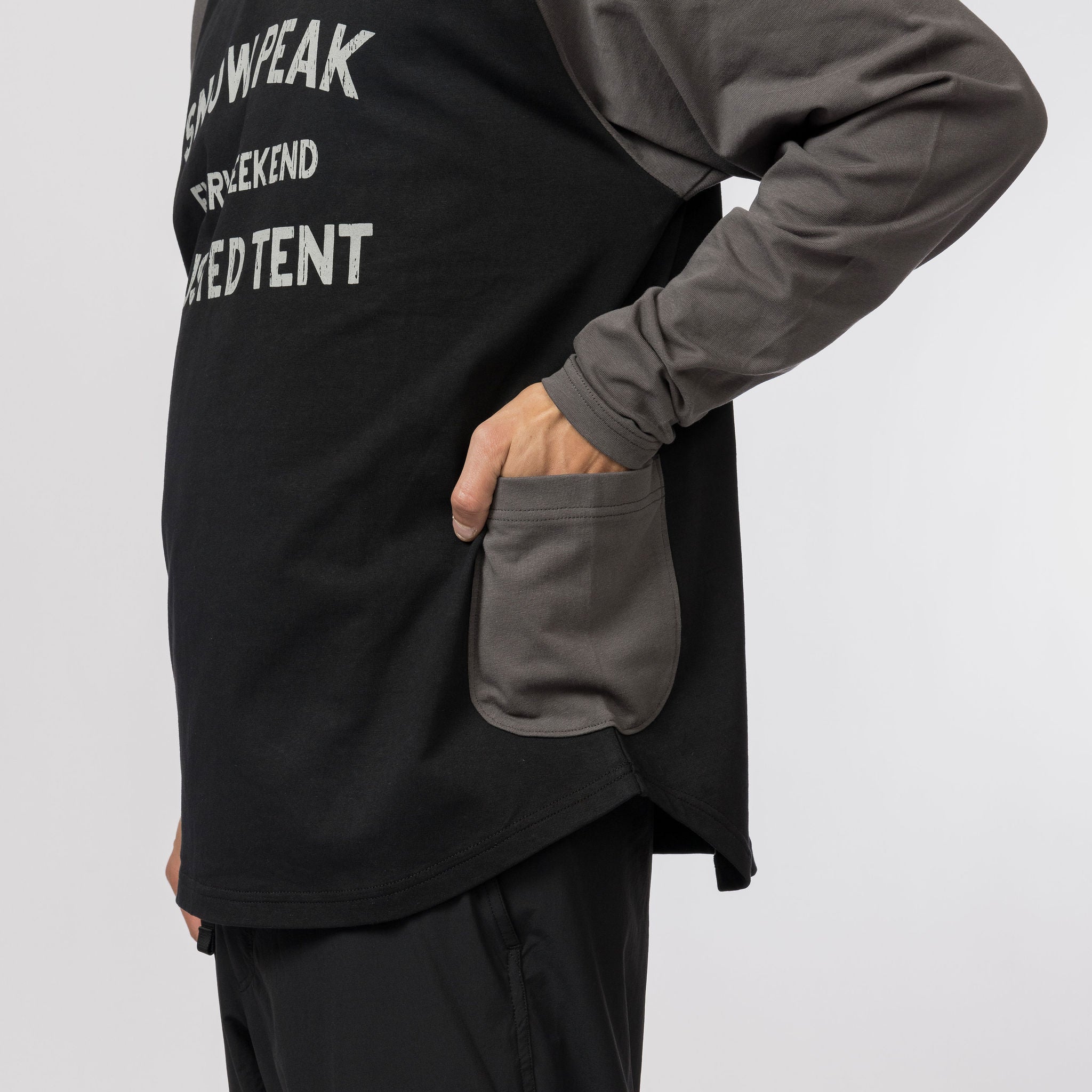 Raglan Multi Color L/S T-Shirt - Snow Peak UK