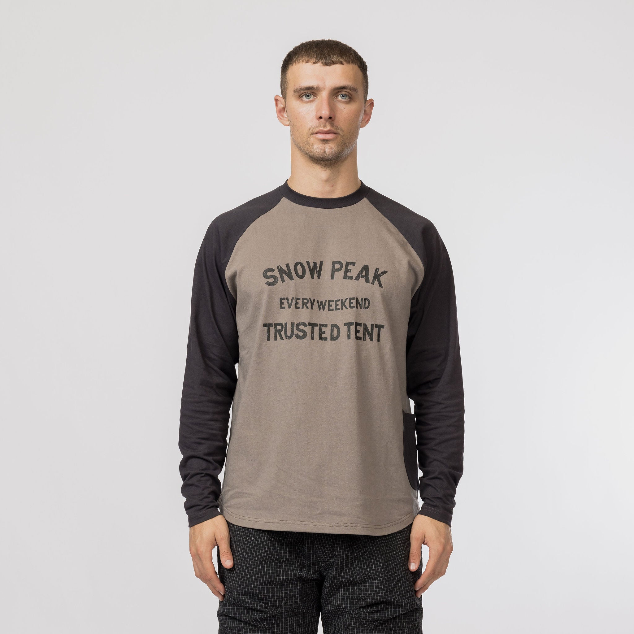 Raglan Multi Color L/S T-Shirt - Snow Peak UK