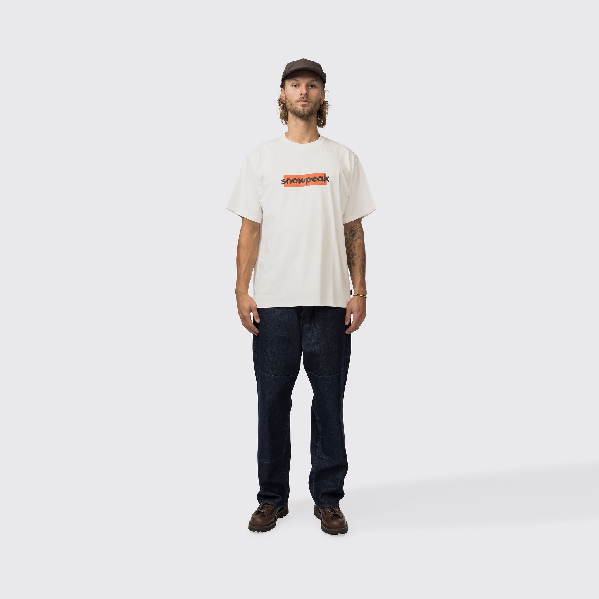 SP Reflective Typography T-Shirt - Snow Peak UK