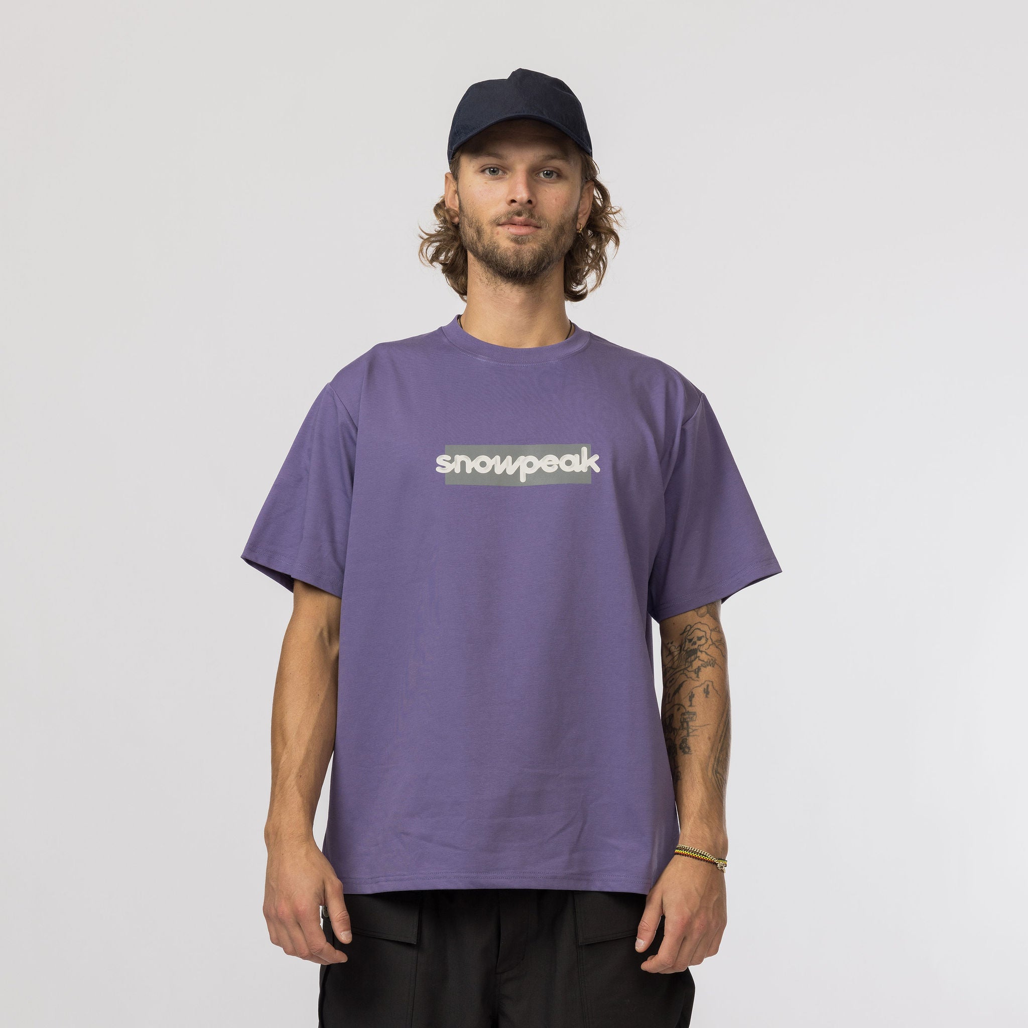 SP Reflective Typography T-Shirt - Snow Peak UK