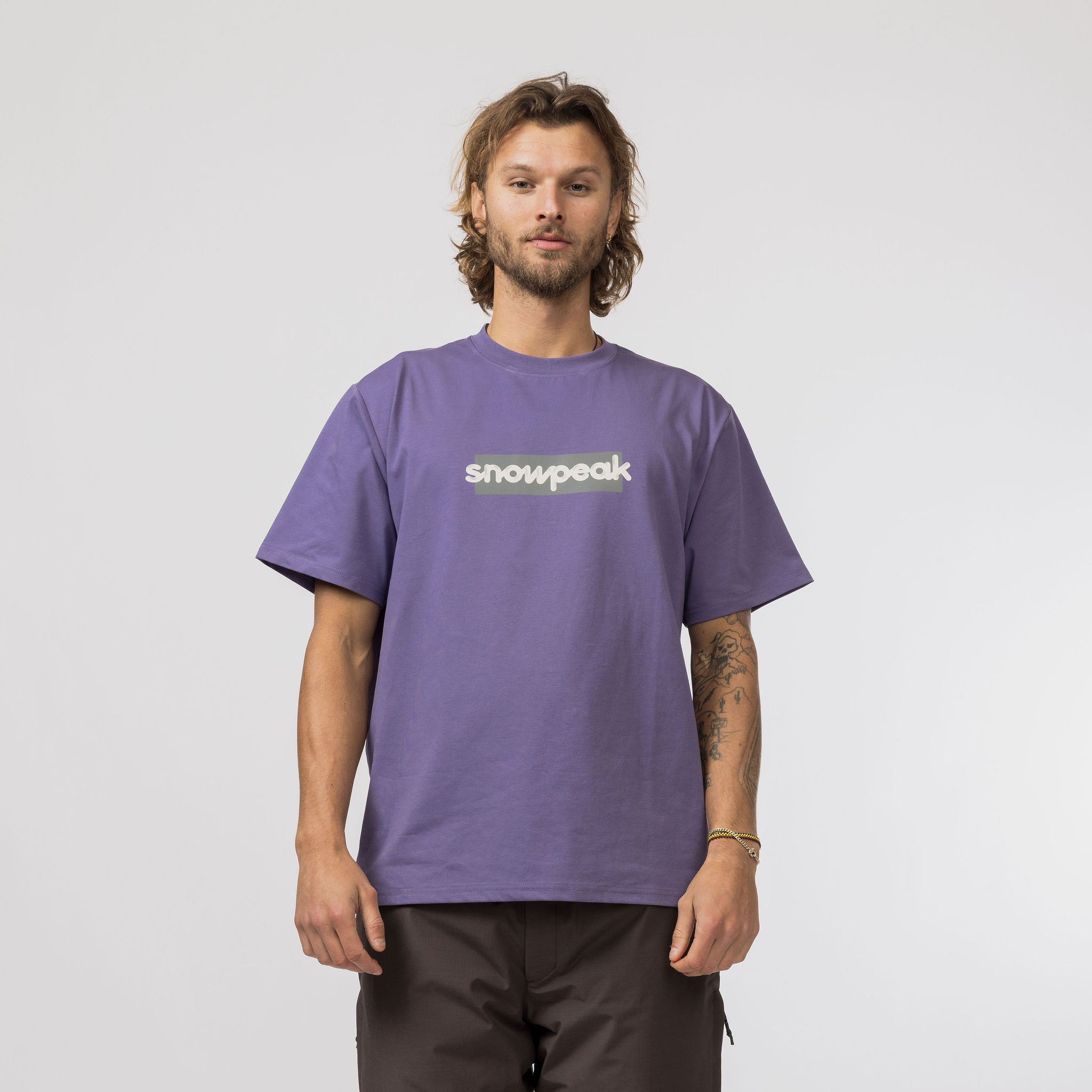 SP Reflective Typography T-Shirt - Snow Peak UK