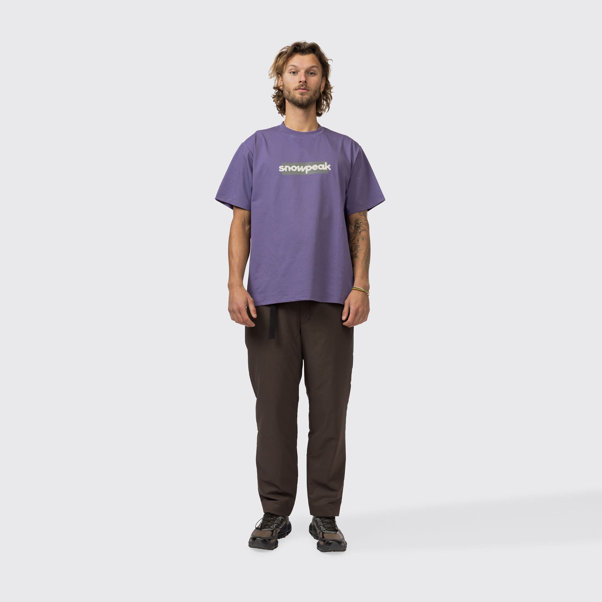 SP Reflective Typography T-Shirt - Snow Peak UK