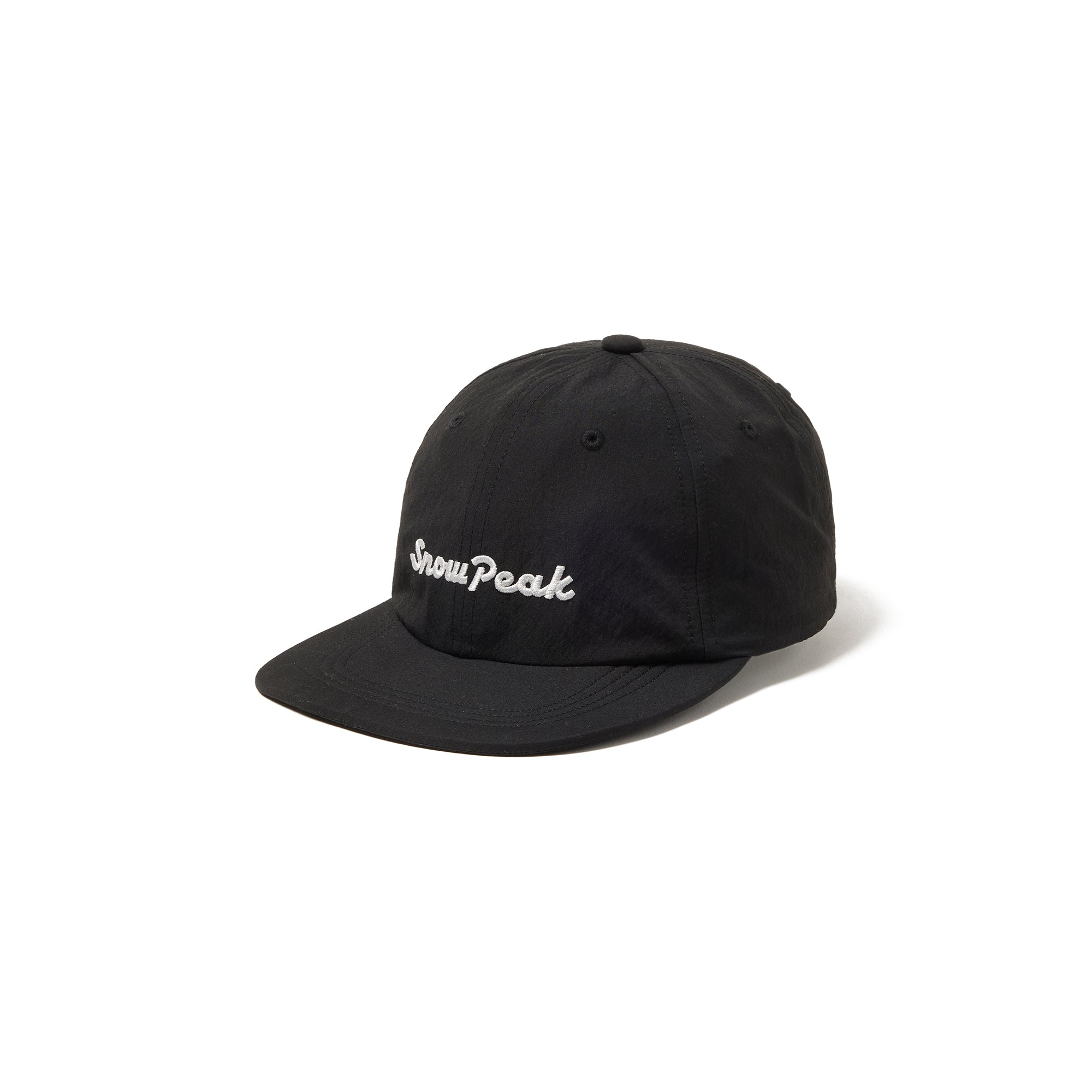 Snow Peak Typography Cap Black AC-25AU02300019 - Snow Peak UK