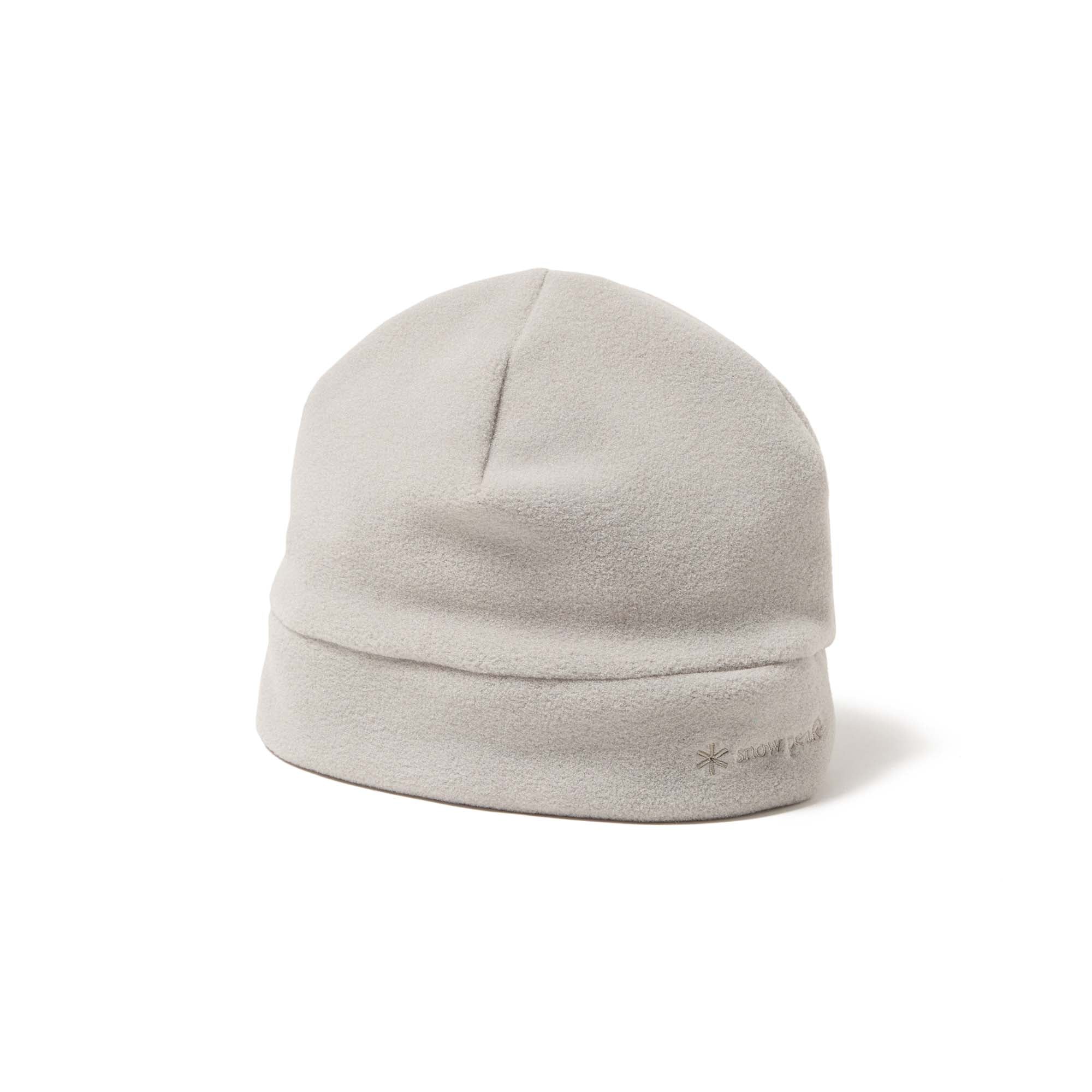Water-Repellent Fleece Watch Cap Light Grey AC-25AU02400011 - Snow Peak UK