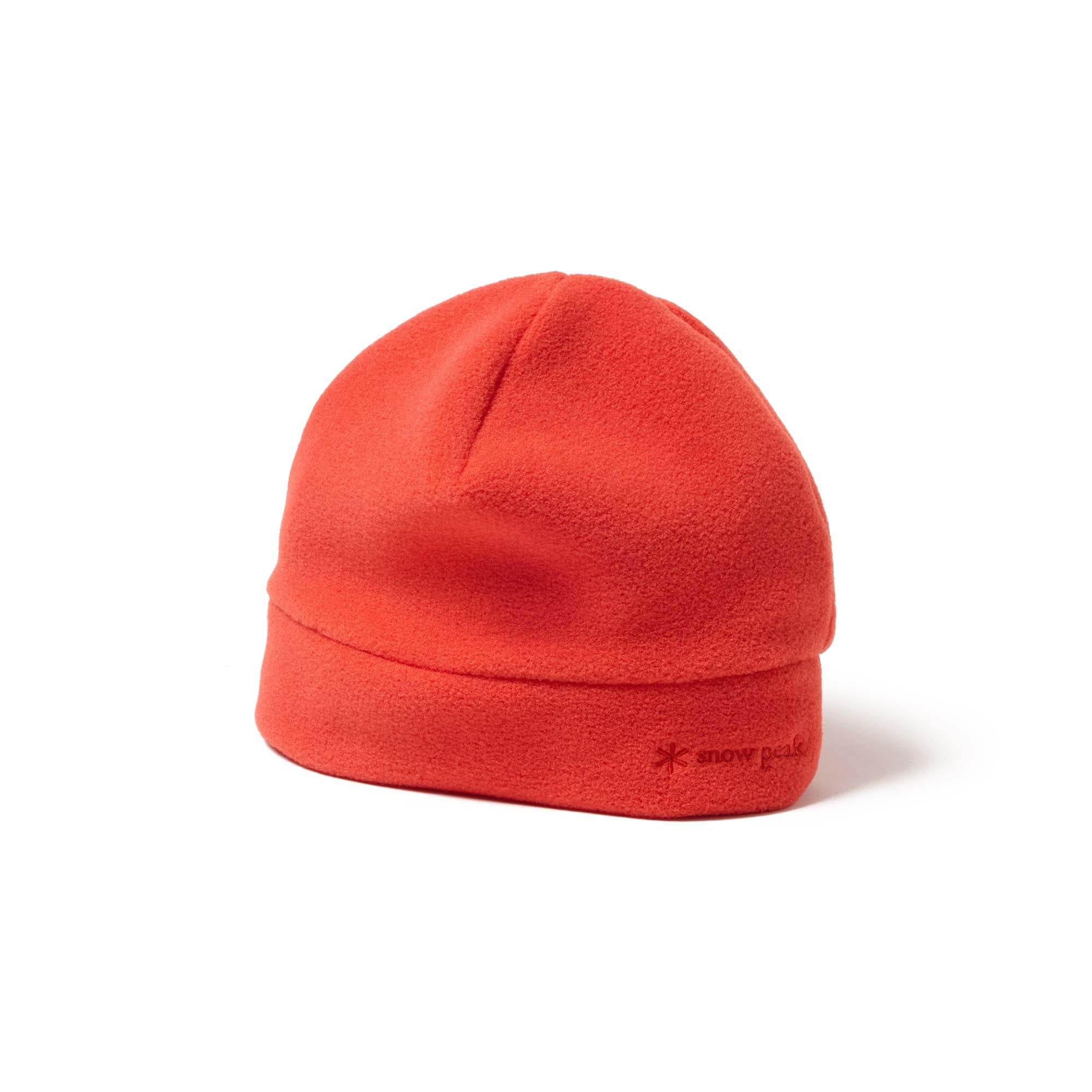 Water-Repellent Fleece Watch Cap Orange AC-25AU02400054 - Snow Peak UK