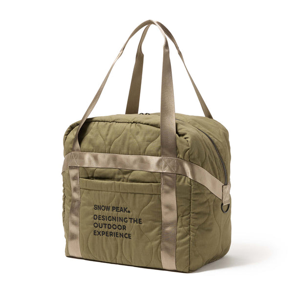 Quilted Ripstop Duffle Olive AC-25AU01200066 - Snow Peak UK