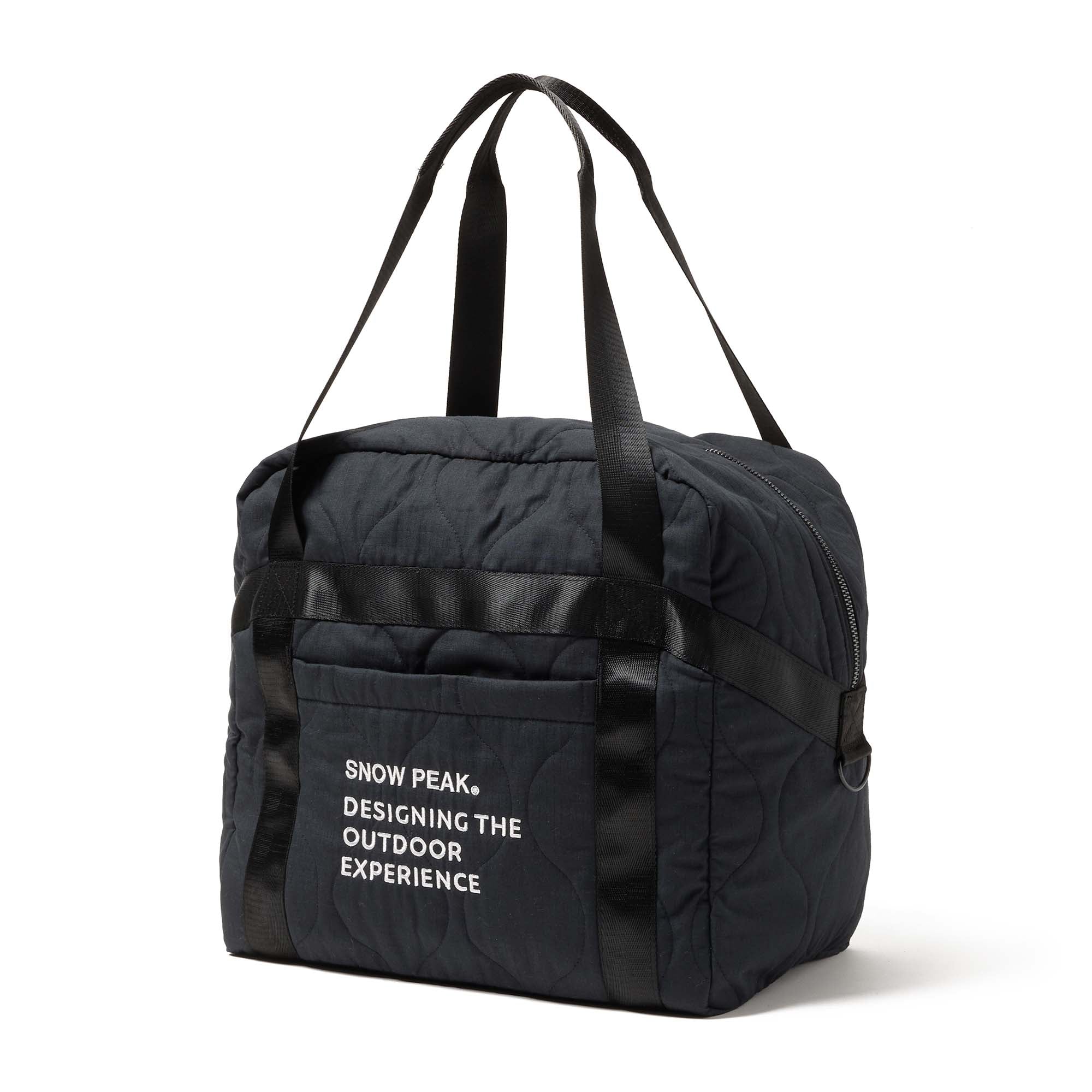 Quilted Ripstop Duffle Black AC-25AU01200019 - Snow Peak UK