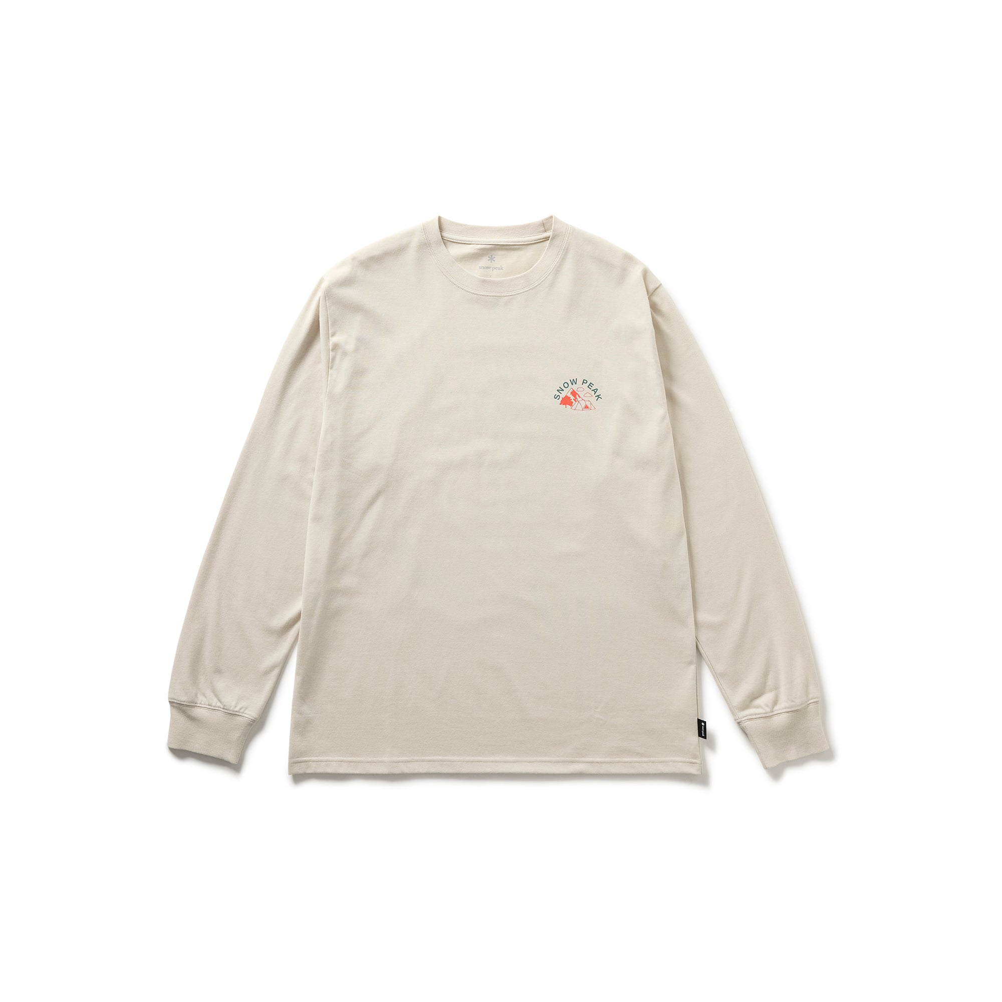 Living With Nature L/S Tee Ivory TS-25AU00911022 - Snow Peak UK
