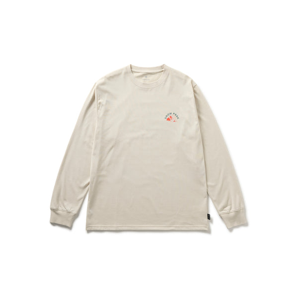Living With Nature L/S Tee Ivory TS-25AU00911022 - Snow Peak UK
