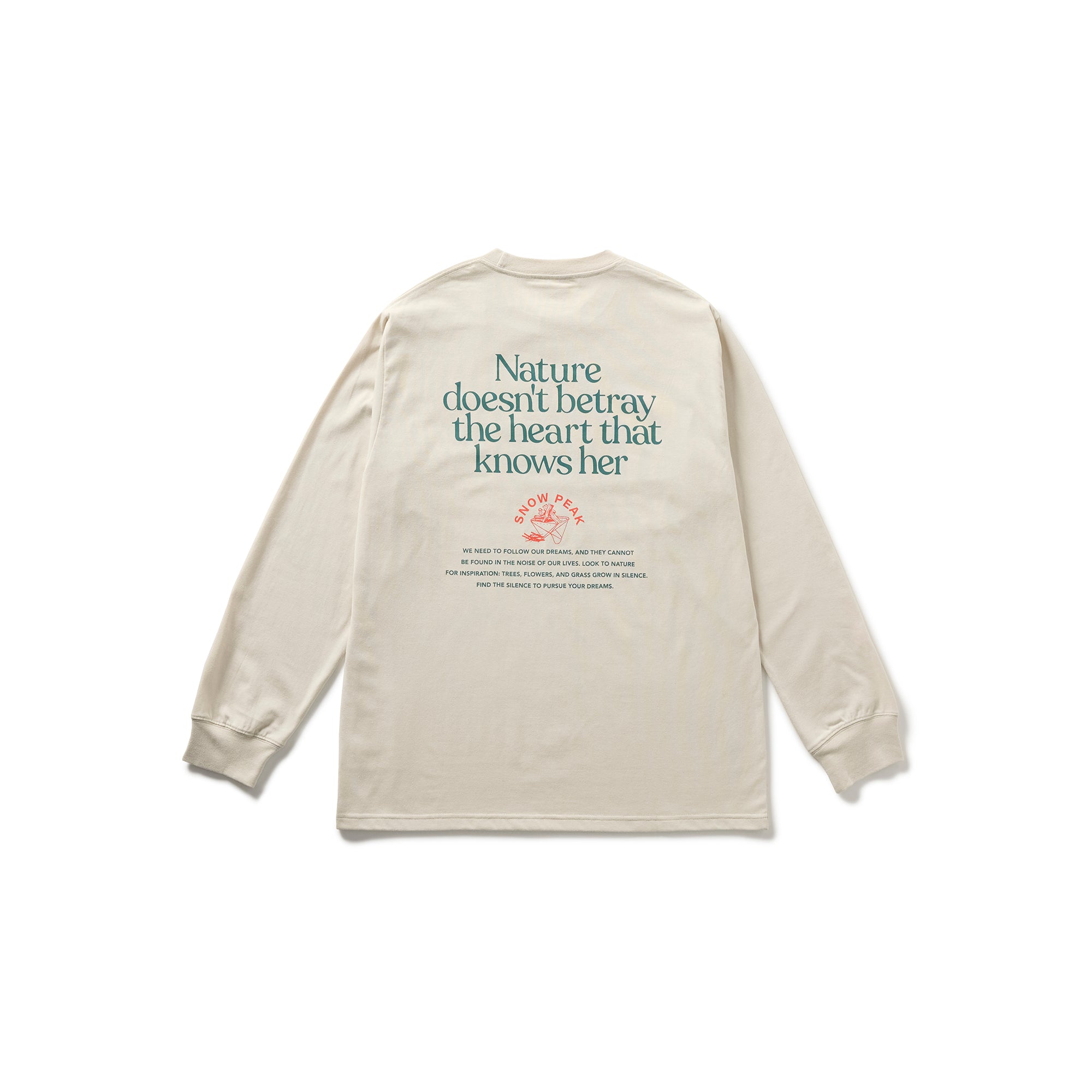 Living With Nature L/S Tee - Snow Peak UK