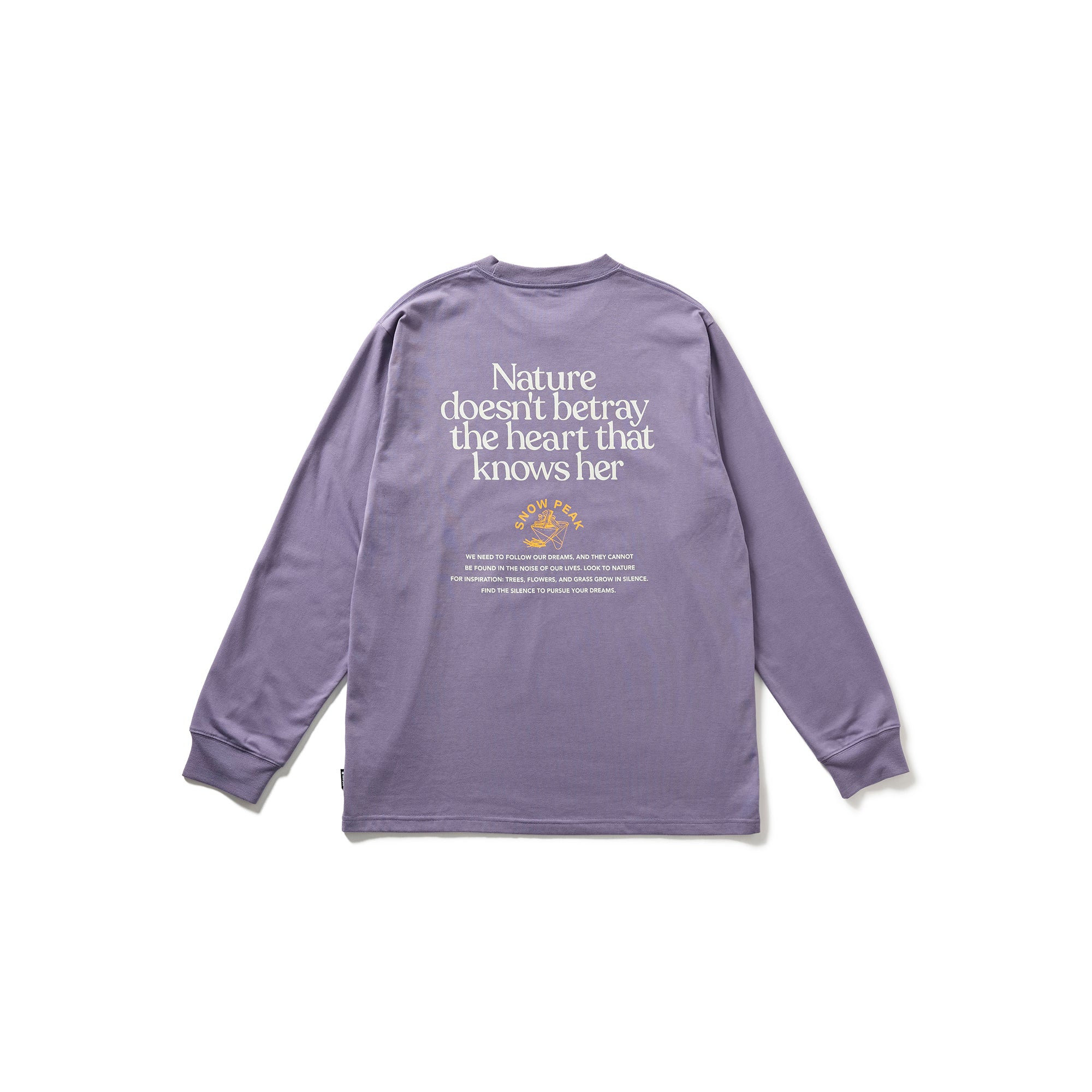Living With Nature L/S Tee - Snow Peak UK