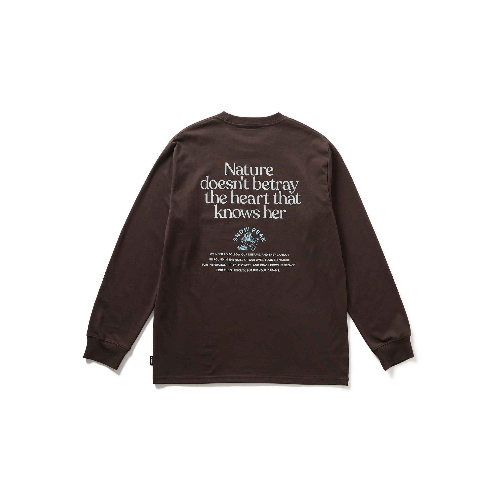 Living With Nature L/S Tee - Snow Peak UK