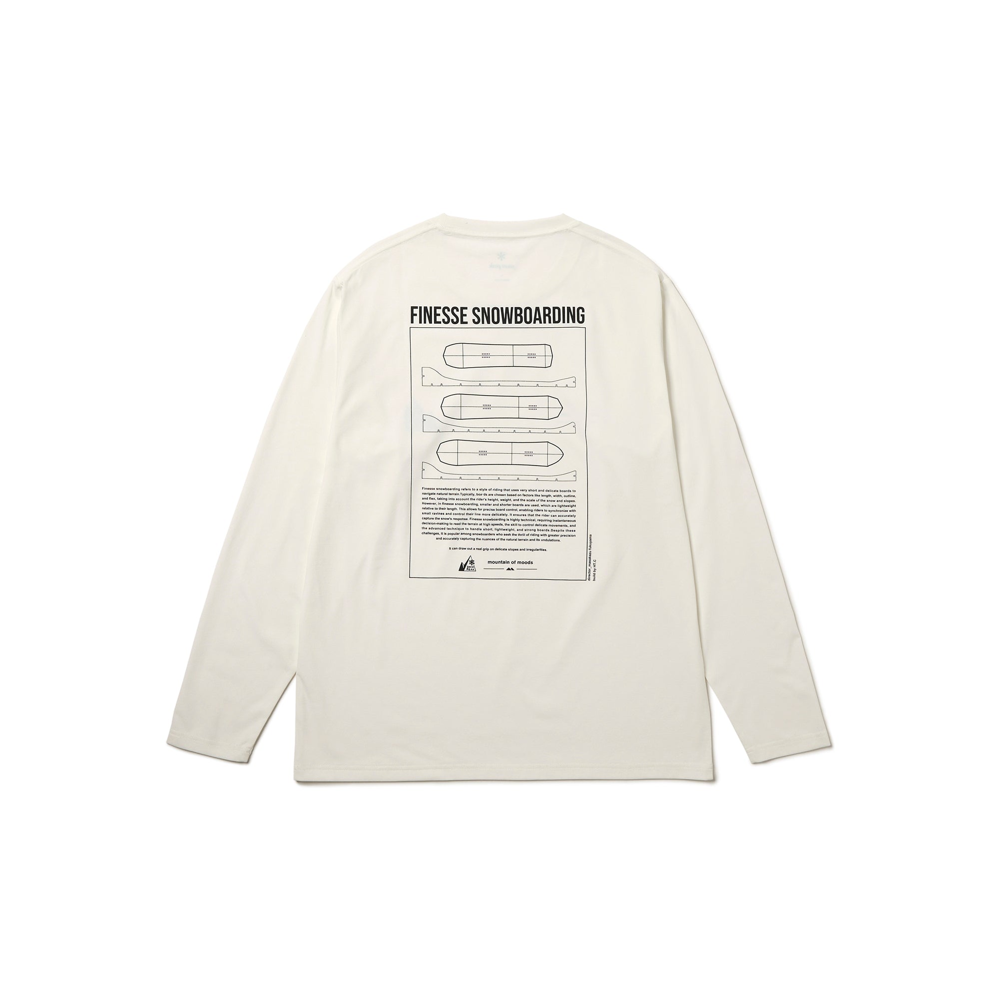 Mountain of Moods Satoyama Long Sleeve T-Shirt - Snow Peak UK