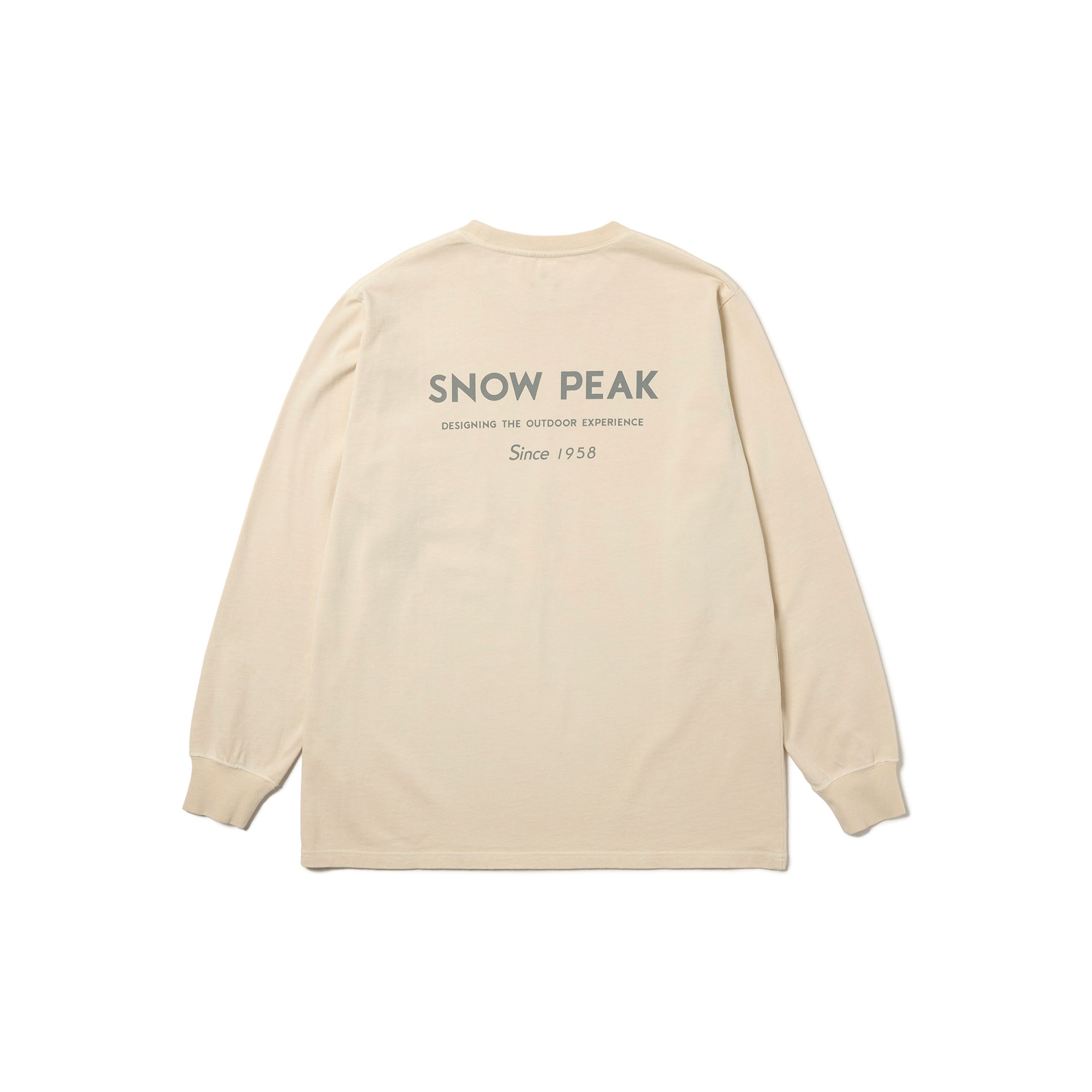 Garment Dyed L/S T-Shirt - Snow Peak UK