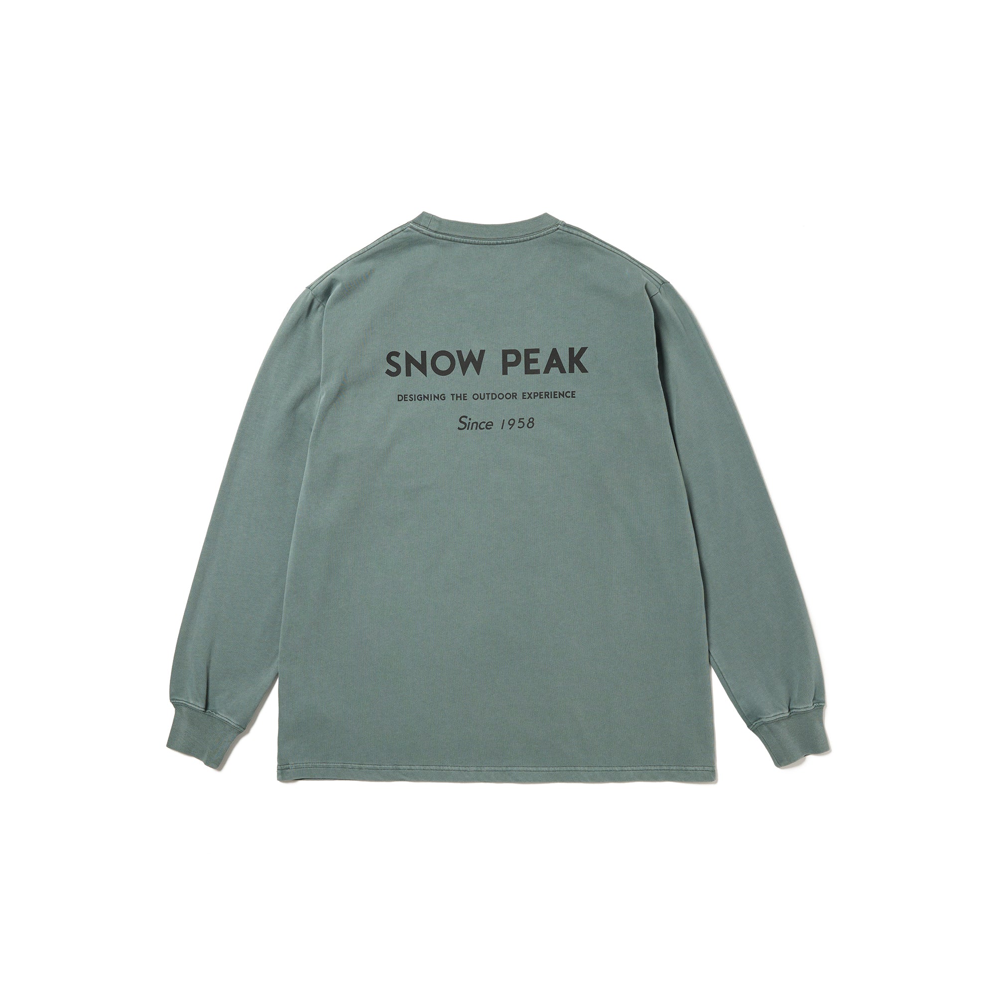 Garment Dyed L/S T-Shirt - Snow Peak UK