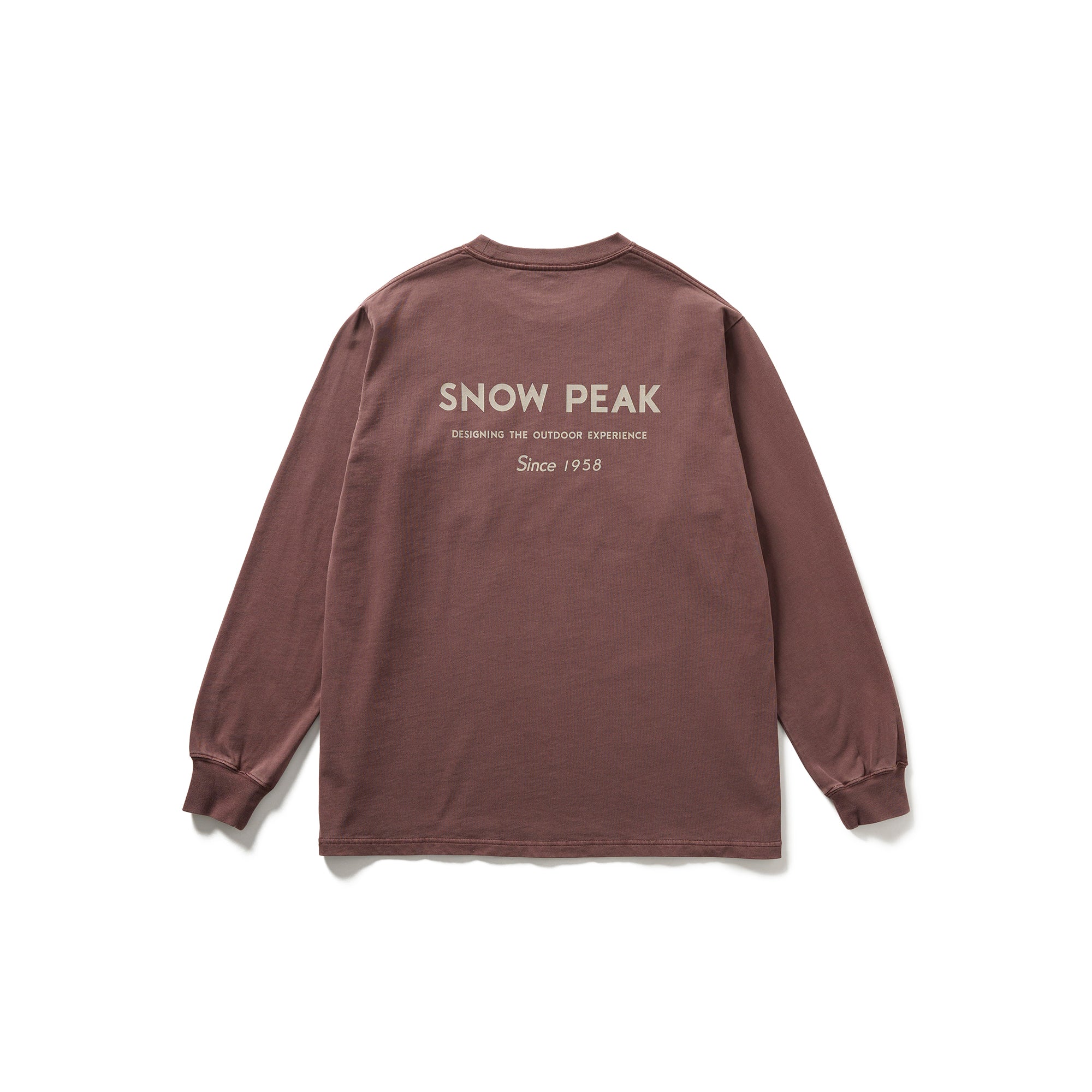 Garment Dyed L/S T-Shirt - Snow Peak UK