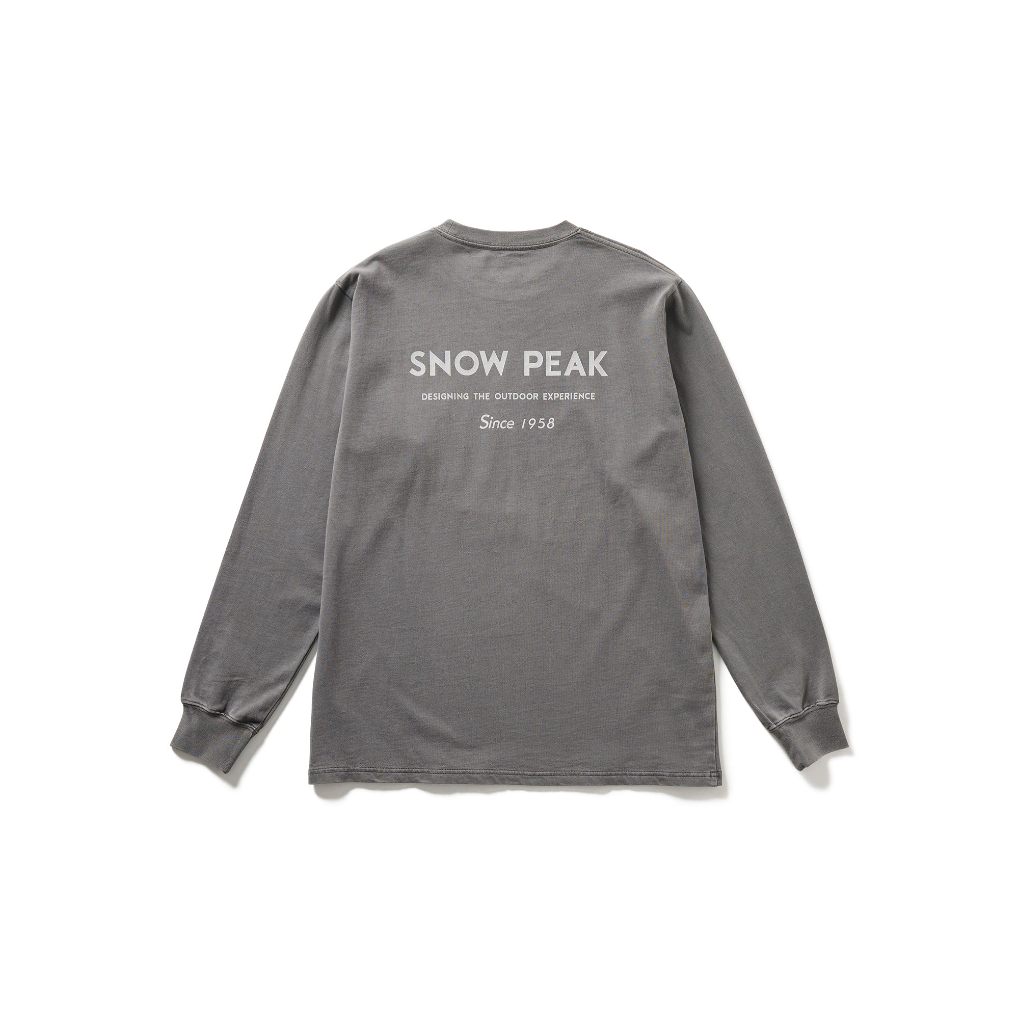 Garment Dyed L/S T-Shirt - Snow Peak UK
