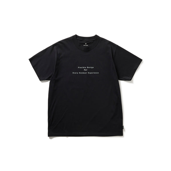 Jikaro Firering Table T-Shirt Black TS-25AU00402019 - Snow Peak UK