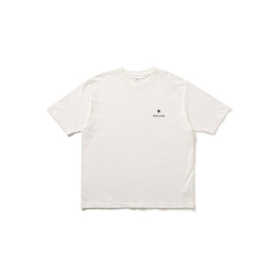 Soft Cotton Relaxed Logo T-Shirt Off White TS-25AU00602002 - Snow Peak UK