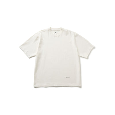 Organic Cotton Mercerized T-Shirt White TS-25AU00102001 - Snow Peak UK