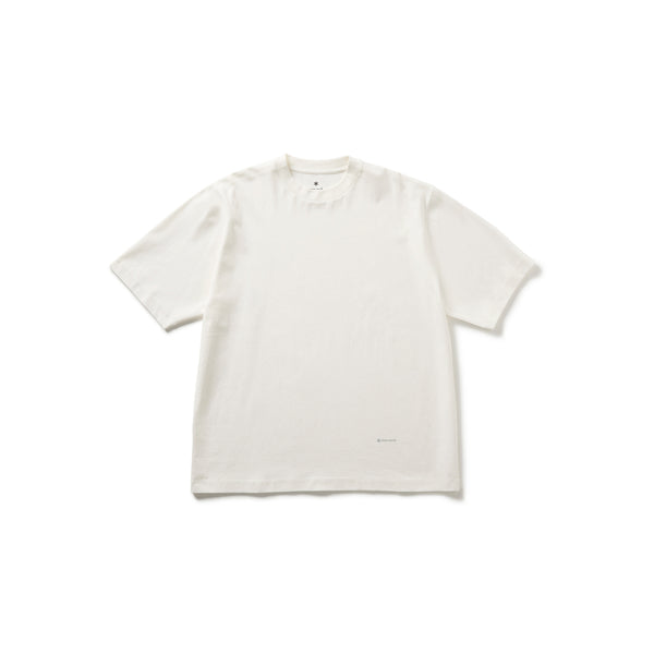 Organic Cotton Mercerized T-Shirt White TS-25AU00102001 - Snow Peak UK
