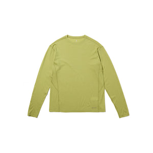 Merino Wool L/S T-Shirt Light Green SW-25AU01502062 - Snow Peak UK