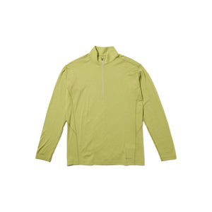 Merino Wool Half Zip Pullover Light Green SW-25AU01602062 - Snow Peak UK