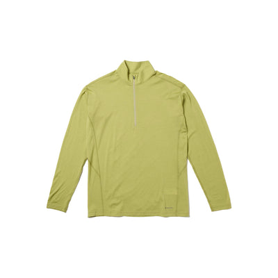 Merino Wool Half Zip Pullover Light Green SW-25AU01602062 - Snow Peak UK