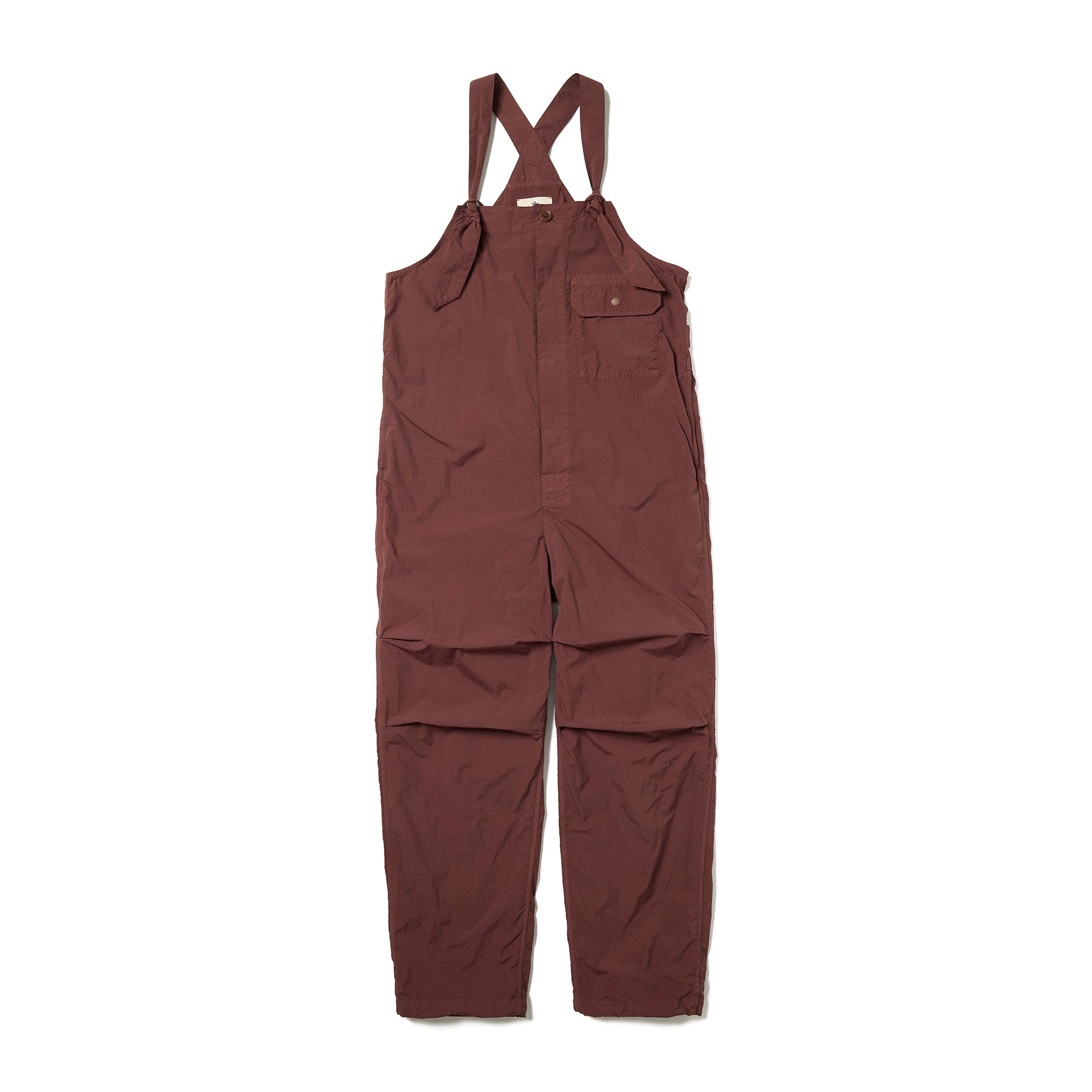Garment Dyed Overalls Brown AL-25AW00211032 - Snow Peak UK