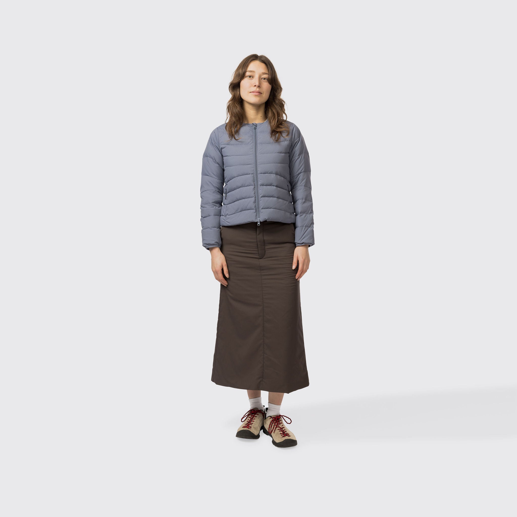 Middler Down Collarless Jacket W's