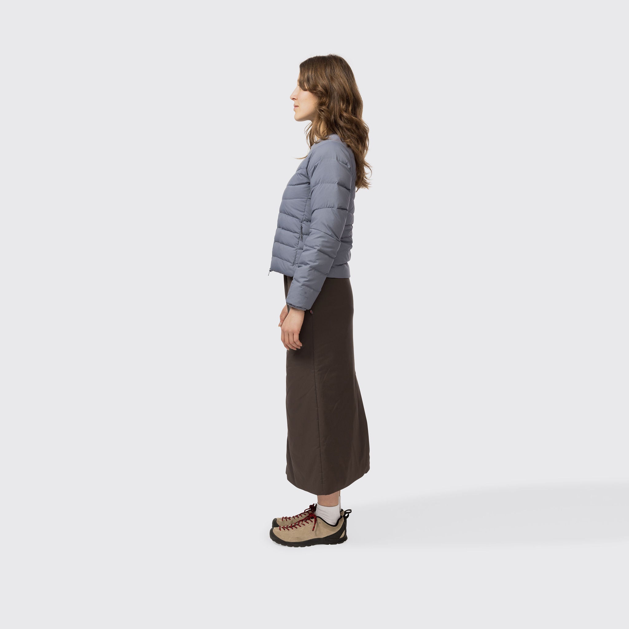 Middler Down Collarless Jacket W's