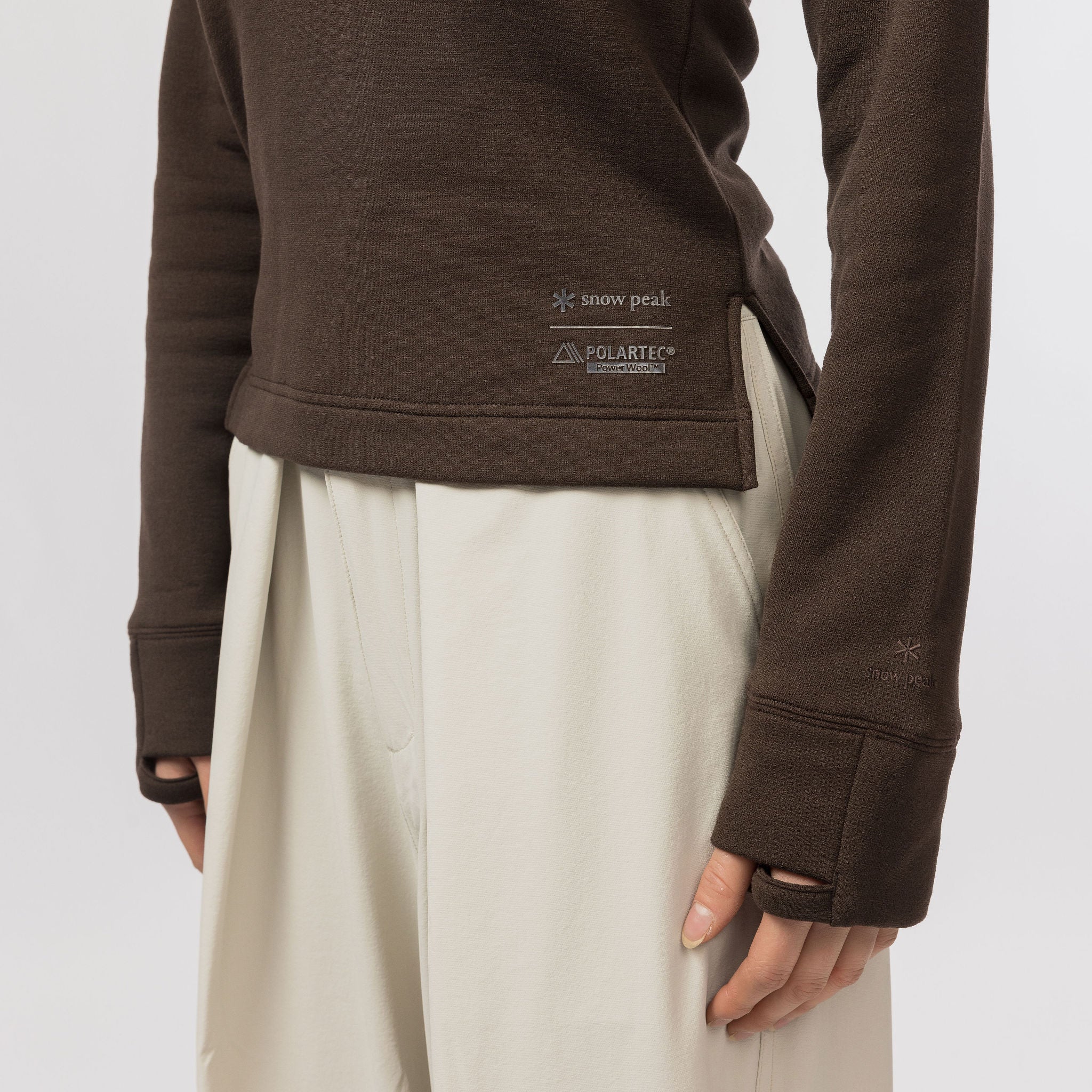 Polartec Power Wool Pullover W's - Snow Peak UK