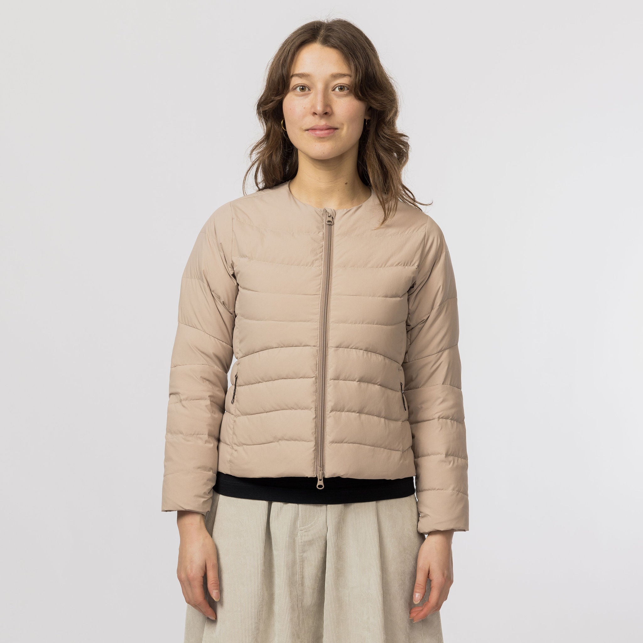 Middler Down Collarless Jacket W's