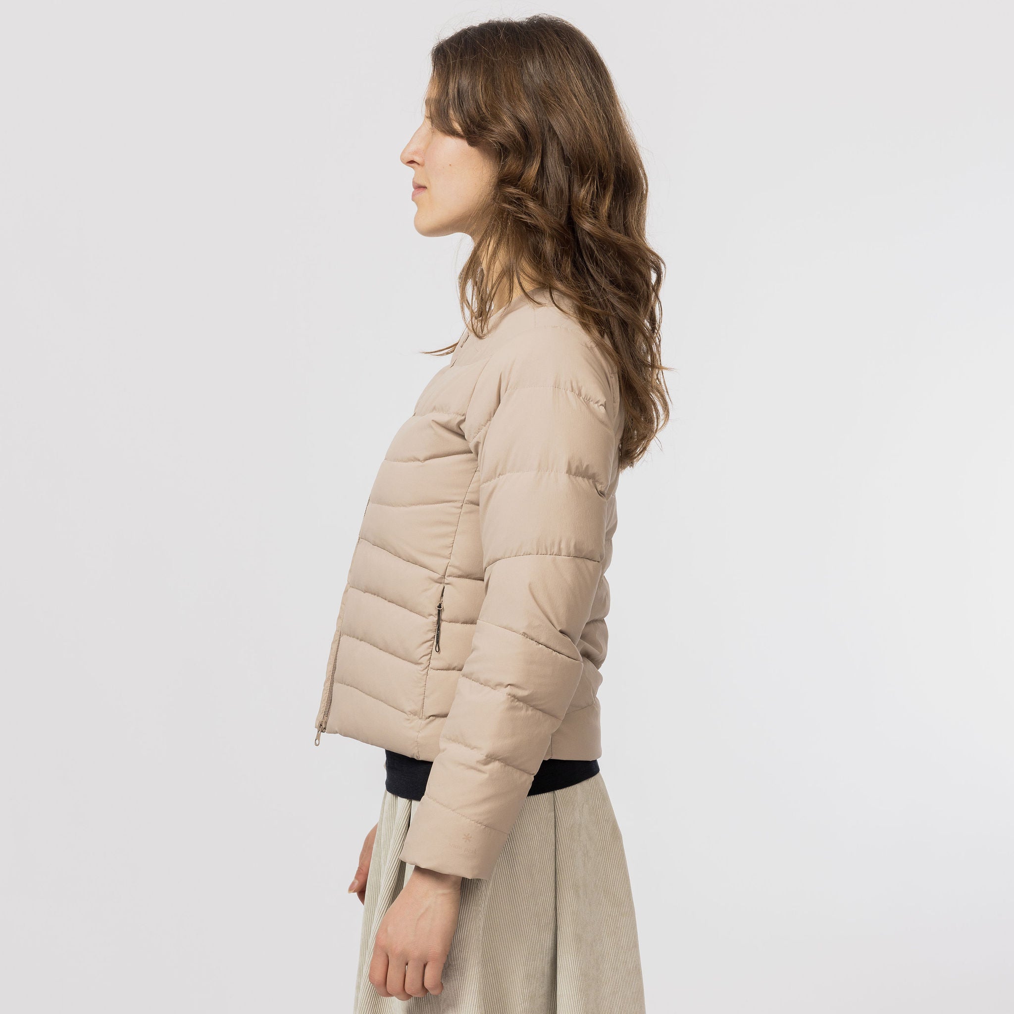 Middler Down Collarless Jacket W's