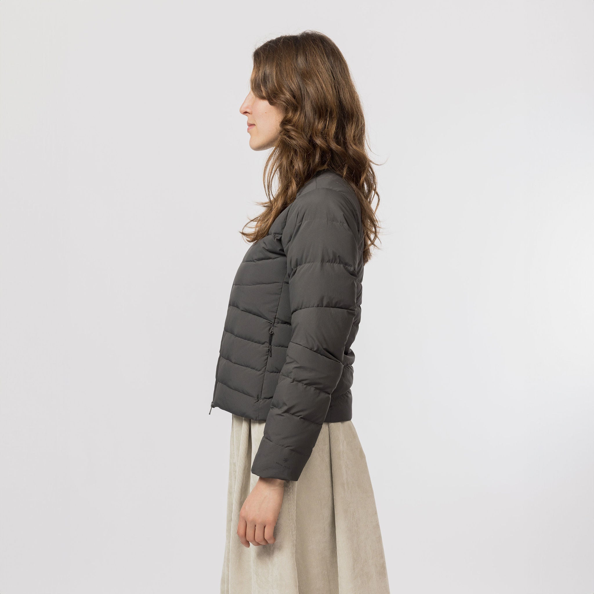 Middler Down Collarless Jacket W's
