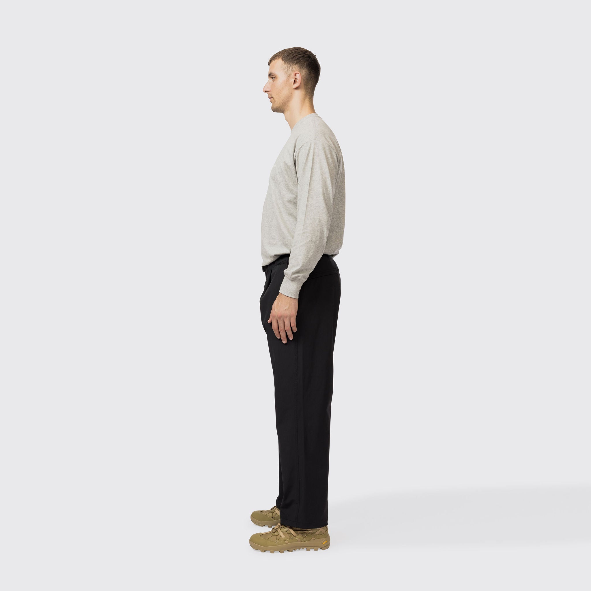 Soft Cotton Relaxed Logo L/S T-Shirt - Snow Peak UK