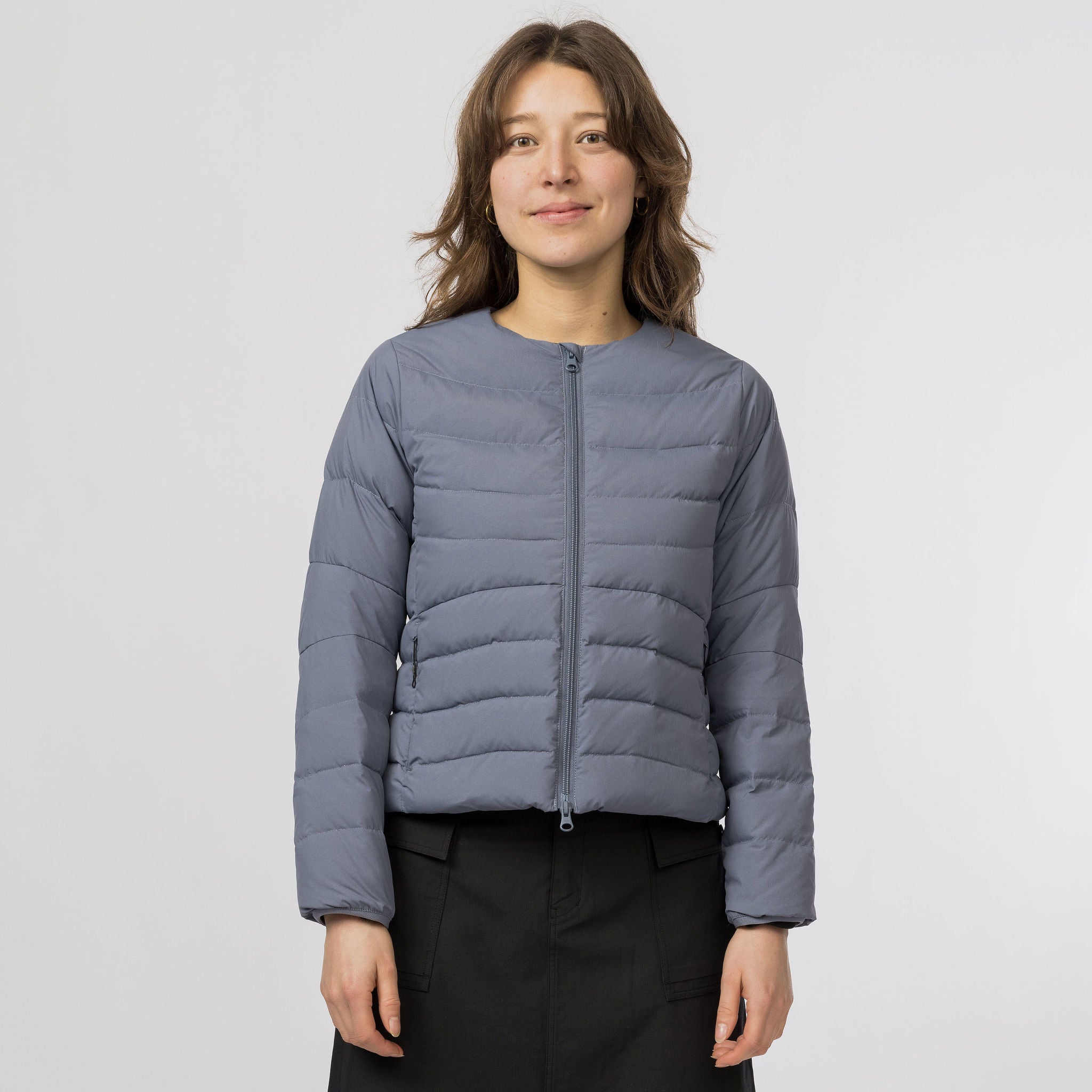 Middler Down Collarless Jacket W's