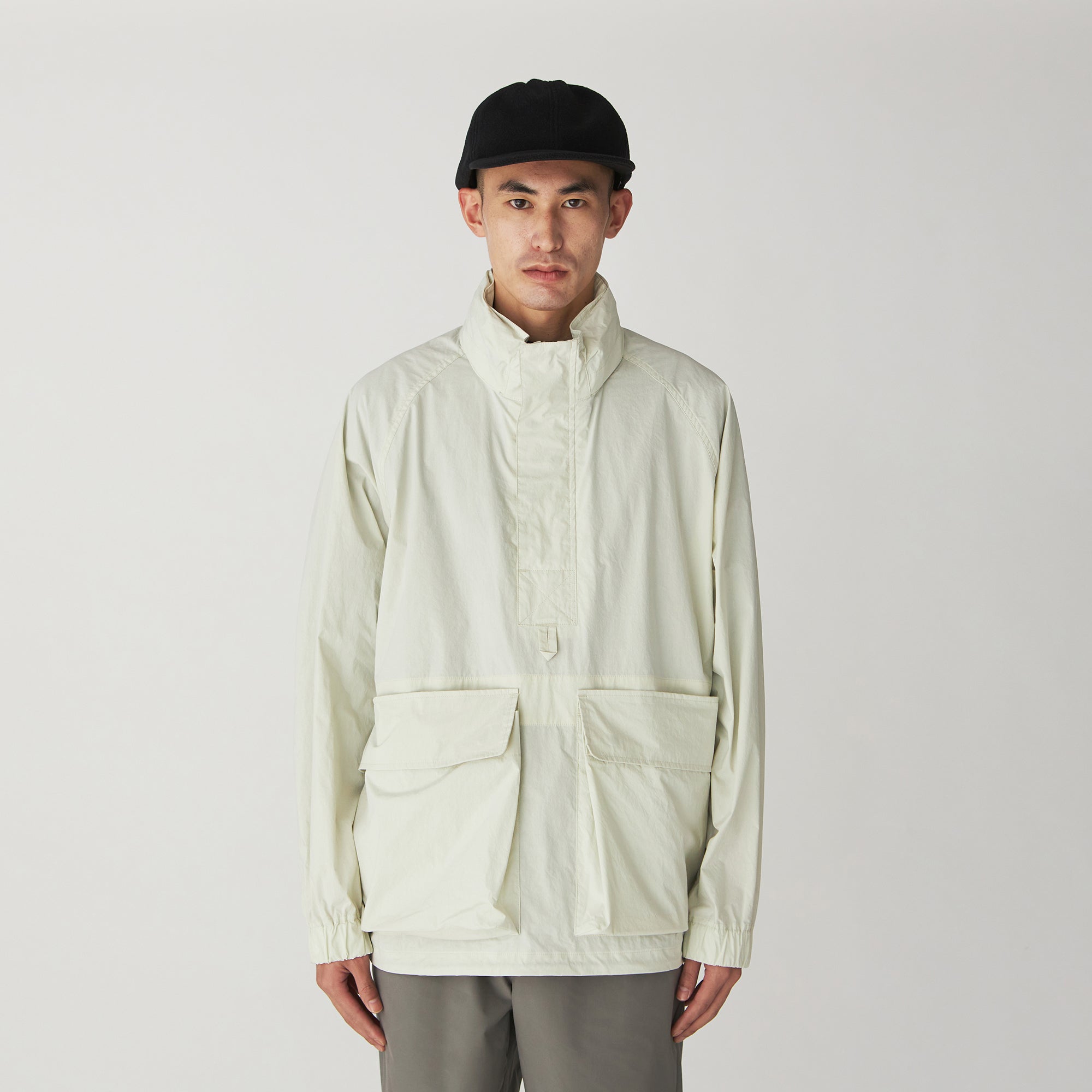 Ivory Indigo C/N Anorak – Snow Peak