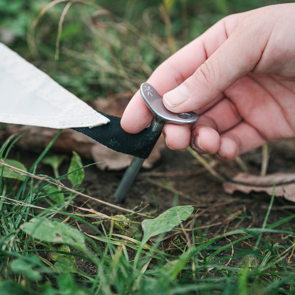 Aluminium Finger Peg 10 pcs Set   - Snow Peak UK