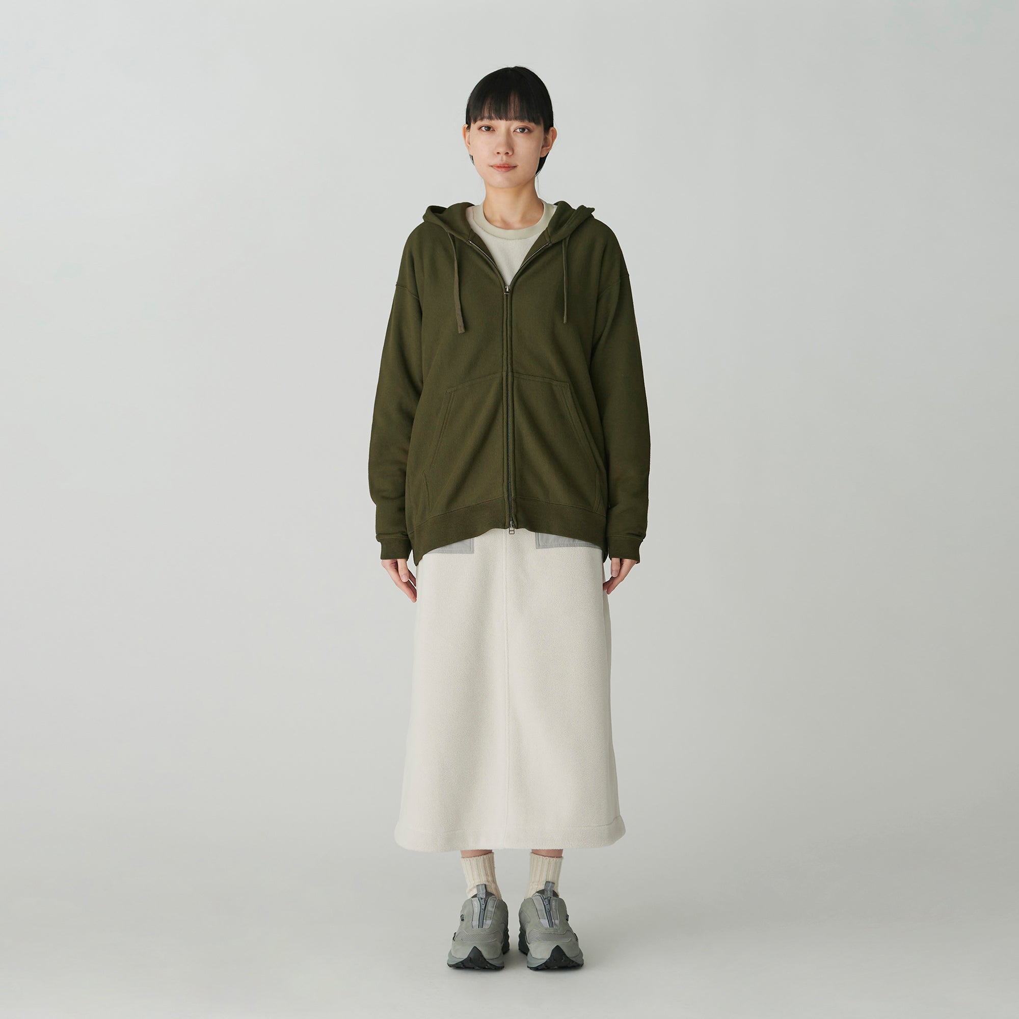 Double Face Fleece Skirt – Snow Peak