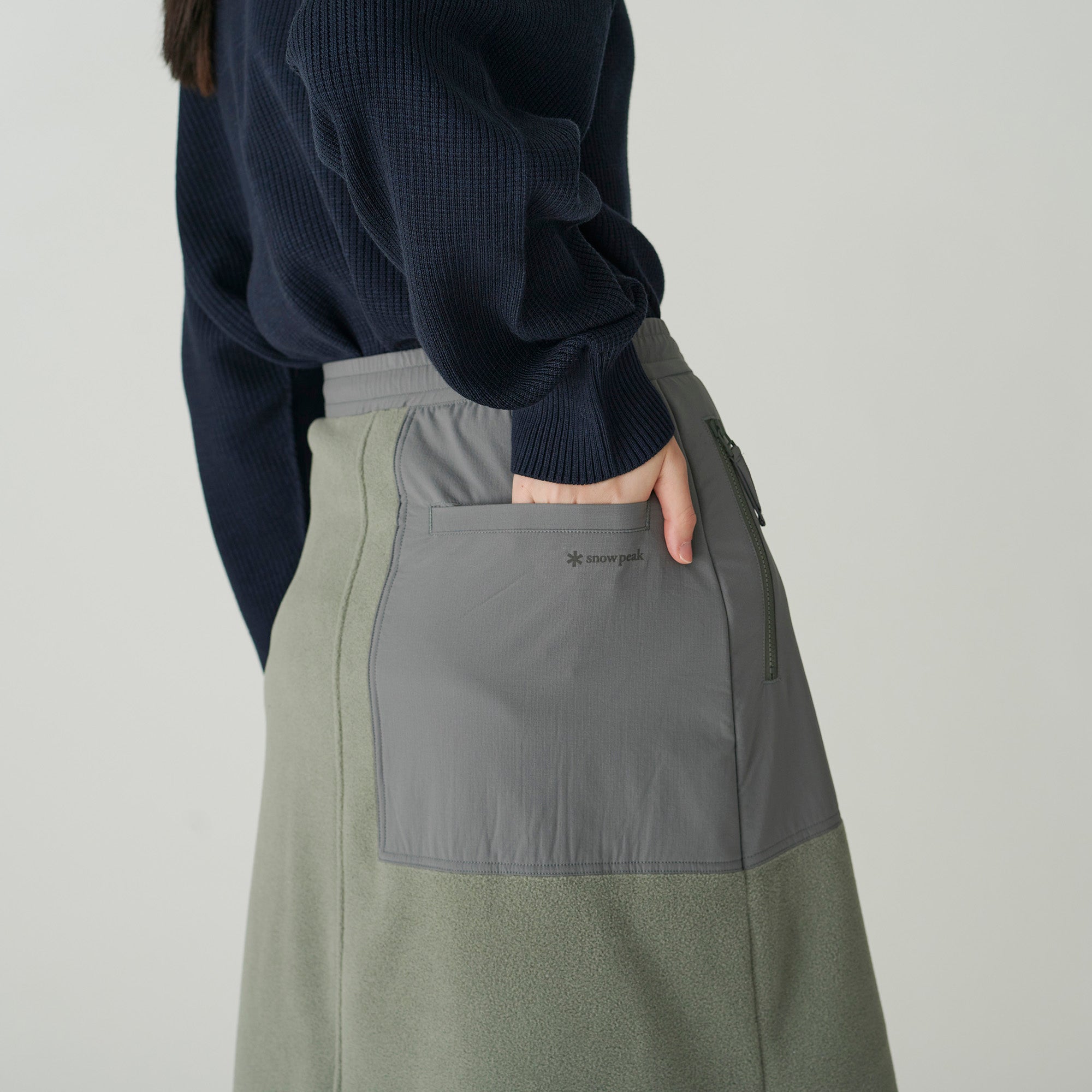 Double Face Fleece Skirt – Snow Peak