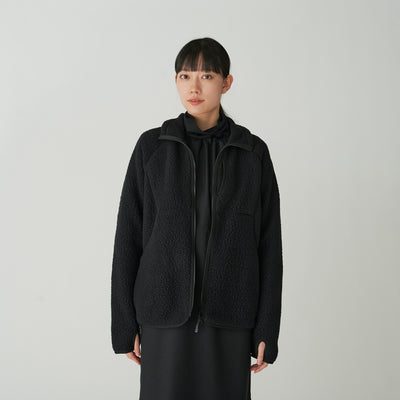 Thermal Boa Fleece in Black - Snow Peak UK