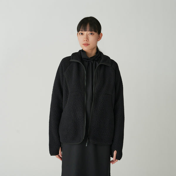 Thermal Boa Fleece in Black - Snow Peak UK