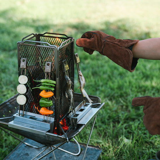 Takibi Hearth Skewer Set - Snow Peak UK