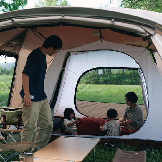 Spacious sleeping Area inside Land Nest Shelter